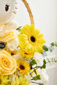 Cesto Hello Kitty Yellow