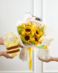 Peluche Corderito Amarillo