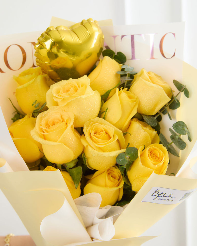 Ramo Love Rosas Amarillas