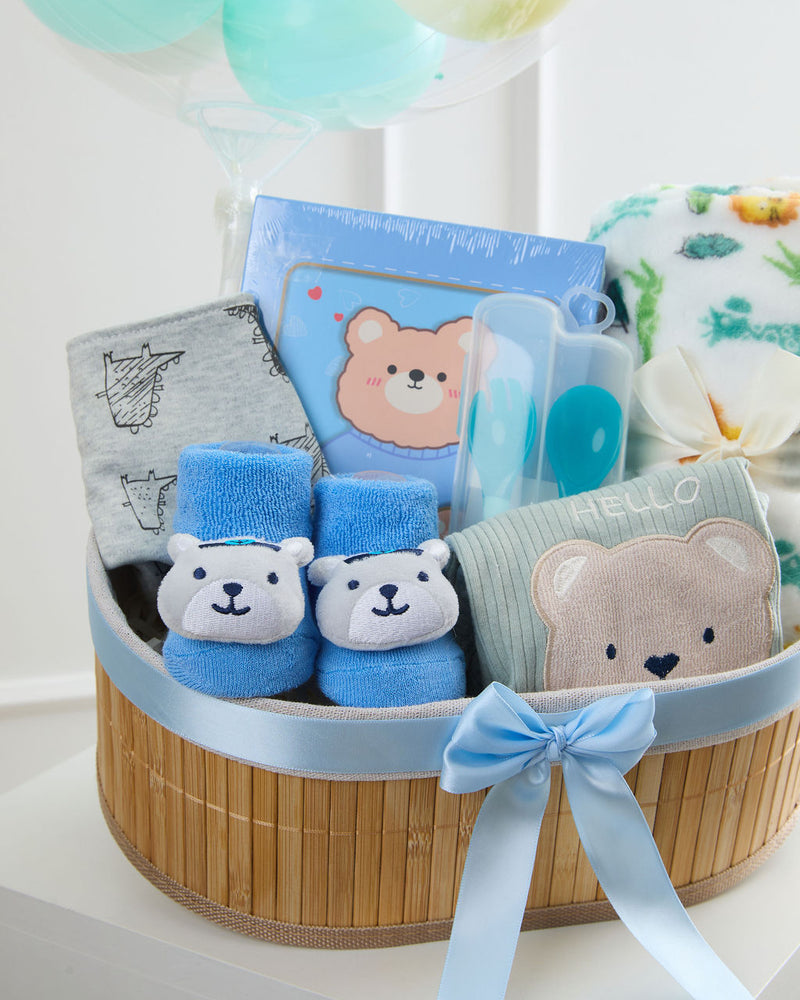 Box Bienvenida Azul Bebé