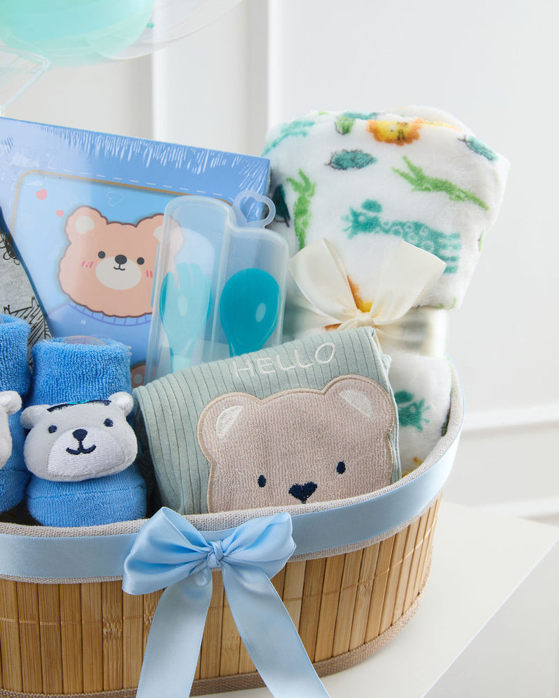 Box Bienvenida Azul Bebé