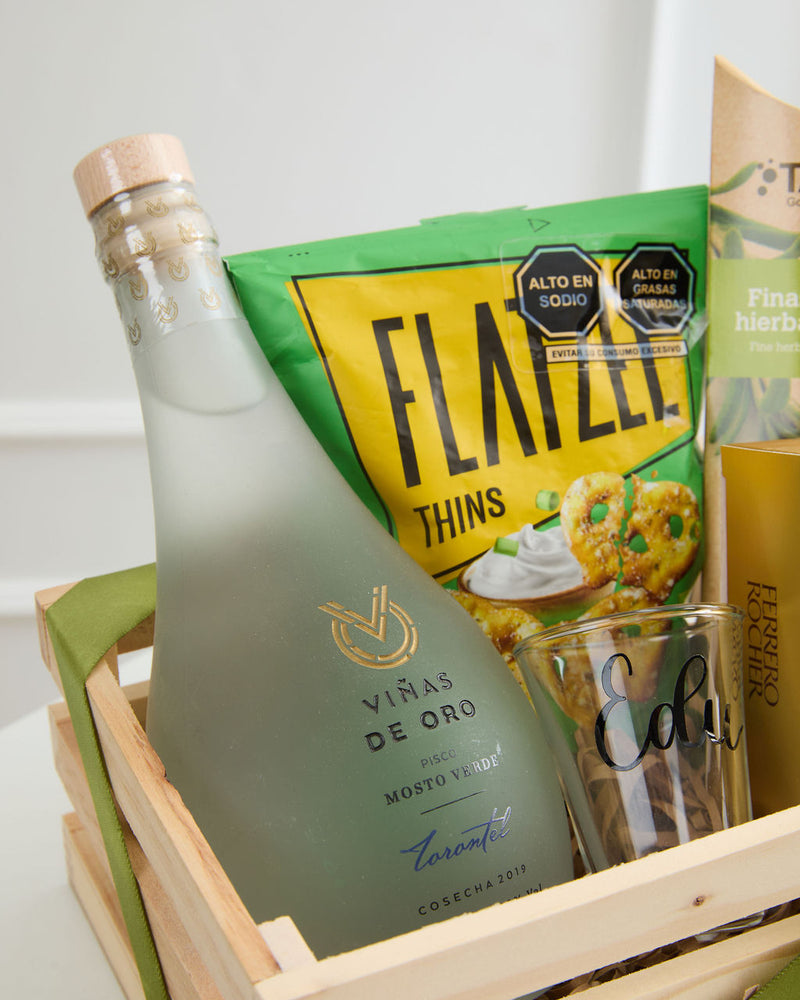 Box Snack & Pisco