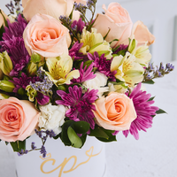 Box Rosas Pasteles Exclusivo