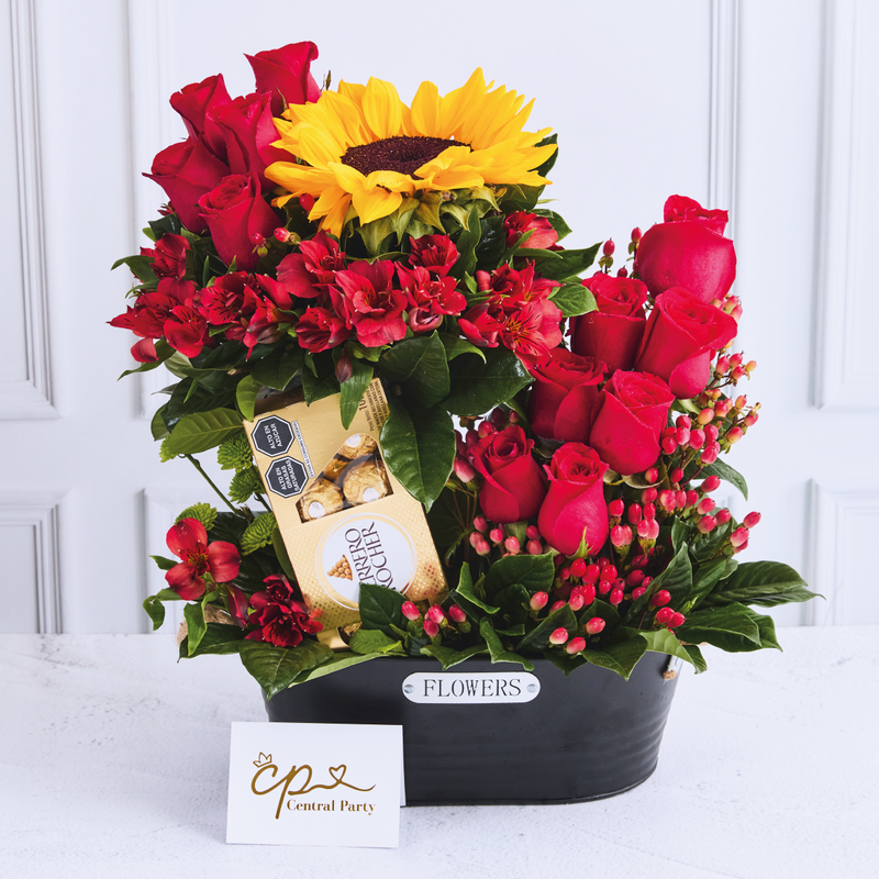 Box Floral Mi Girasol