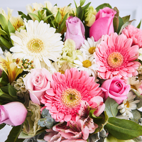 Box Floral Rosa & Blanco