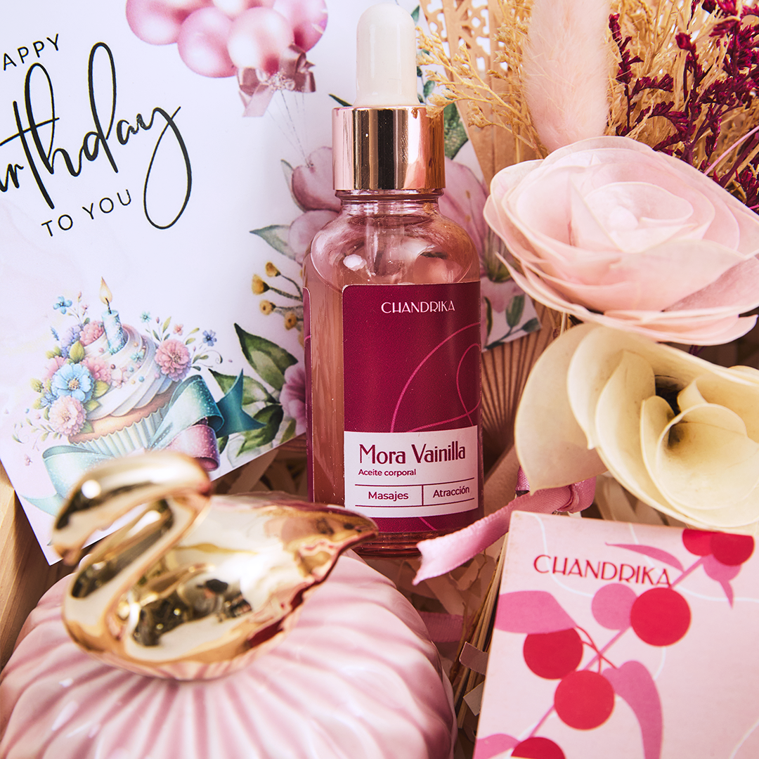 Gift Box Abanico Rosa