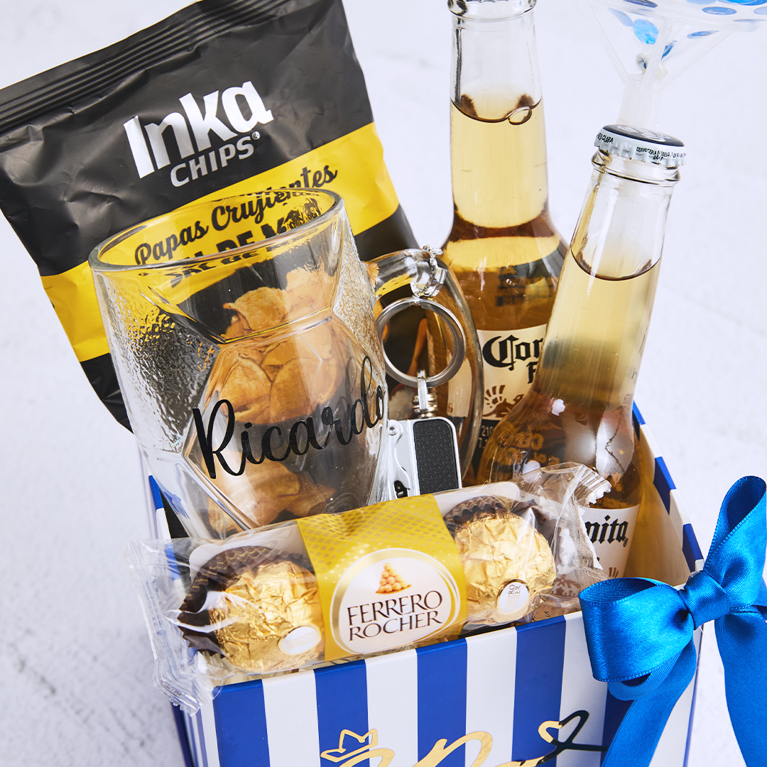 Gift Box Feliz Día Azul