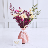 Box Flores Secas Violeta