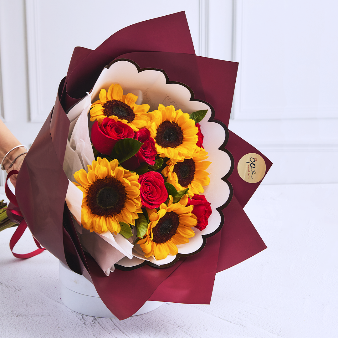Ramo Dúo Girasoles & Rosas