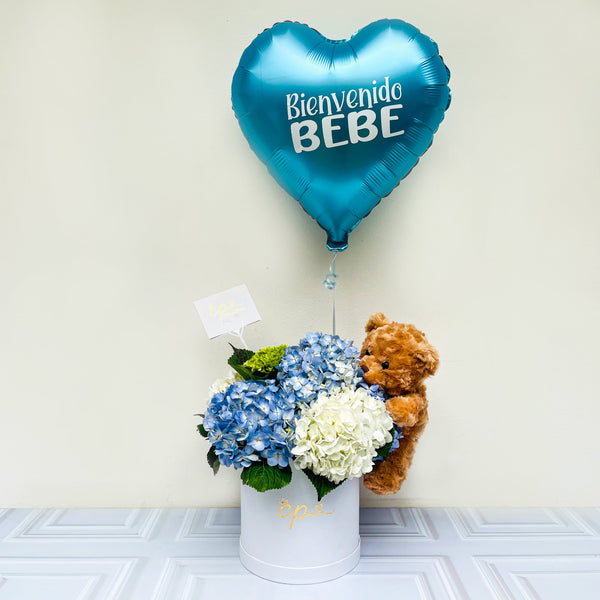 Regalo Baby Teddy Flower