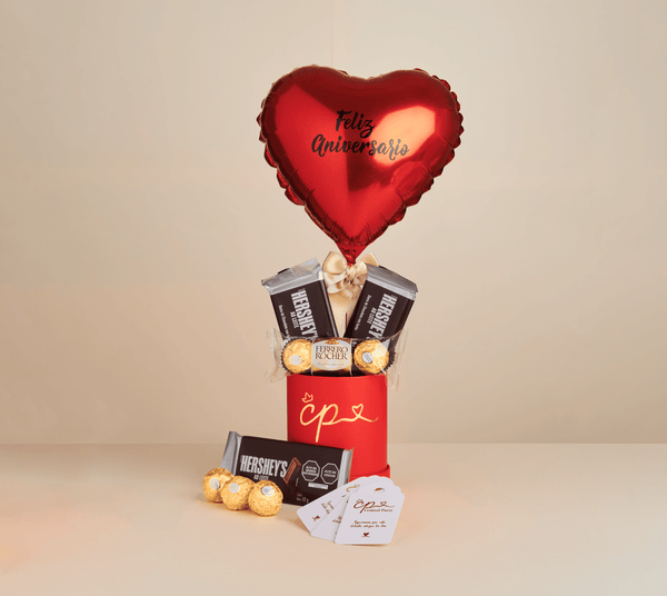 Balde Corazón & Chocolates