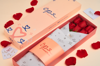 Caja de 6 Rosas Rojas San Valentín
