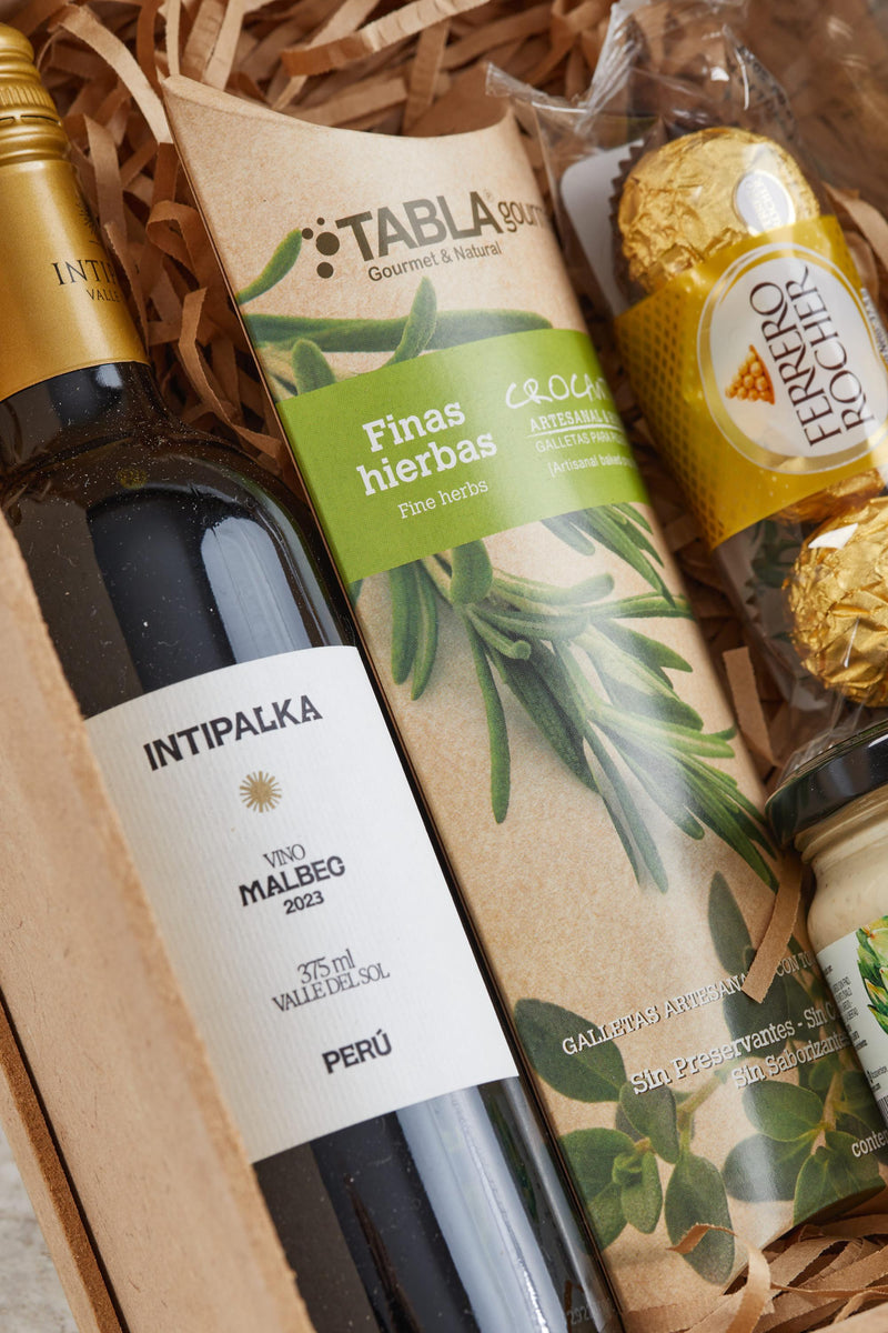 Box Snack & Wine