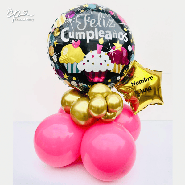 Globo Mesa Cupcake