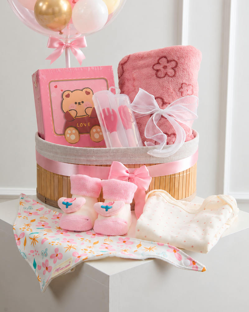 Box Bienvenida Rosa Bebé