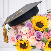 Box Floral Graduación y Girasoles