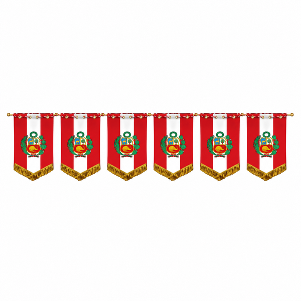 Banderin Perú Bandera