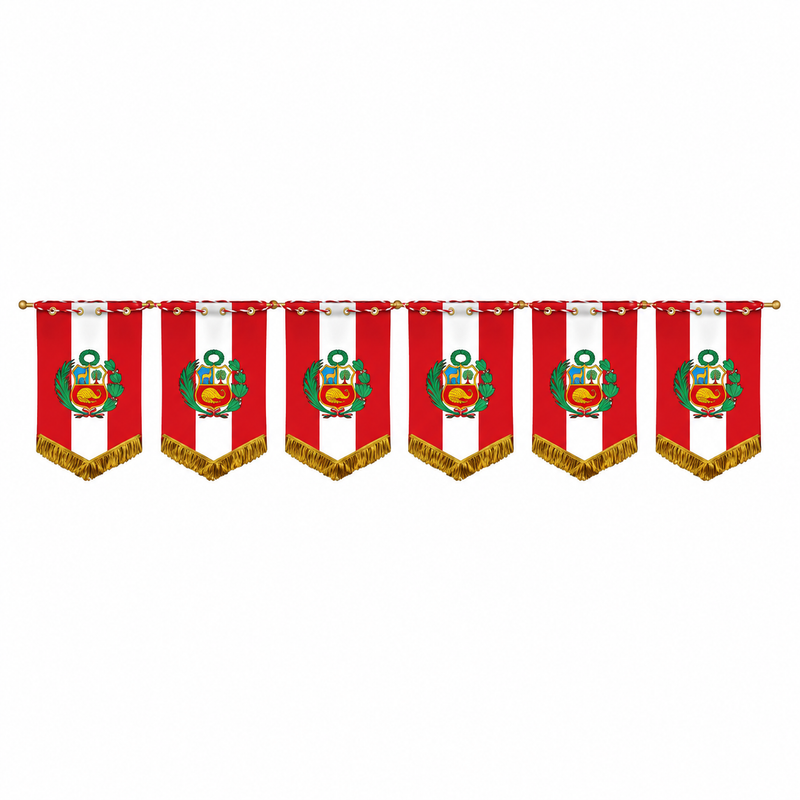 Banderin Perú Bandera