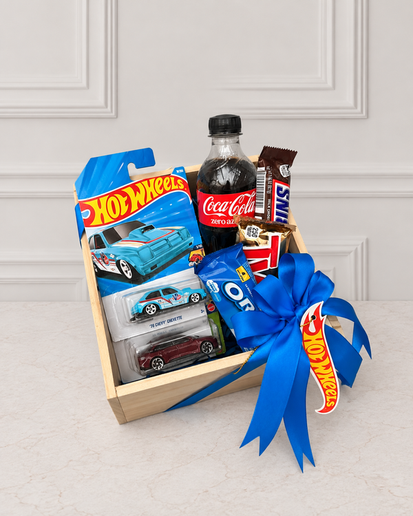 Box Madera Hot Wheels