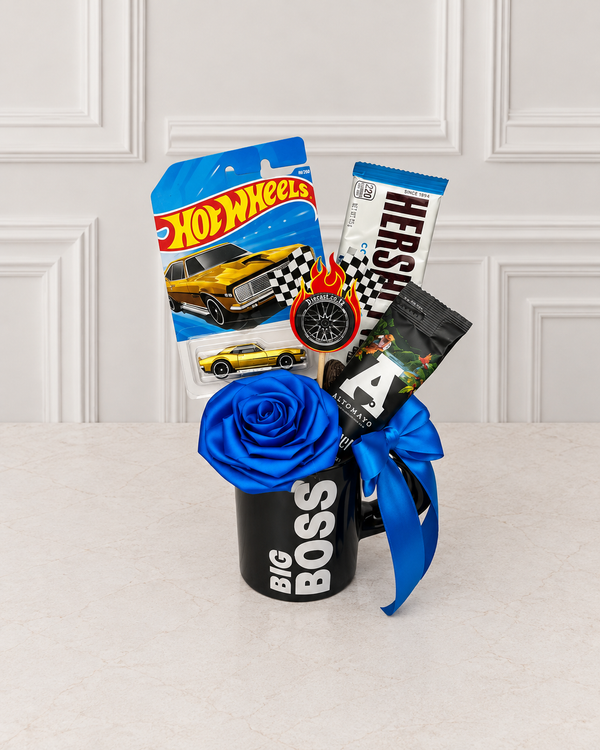 Taza Boss Hot Wheels