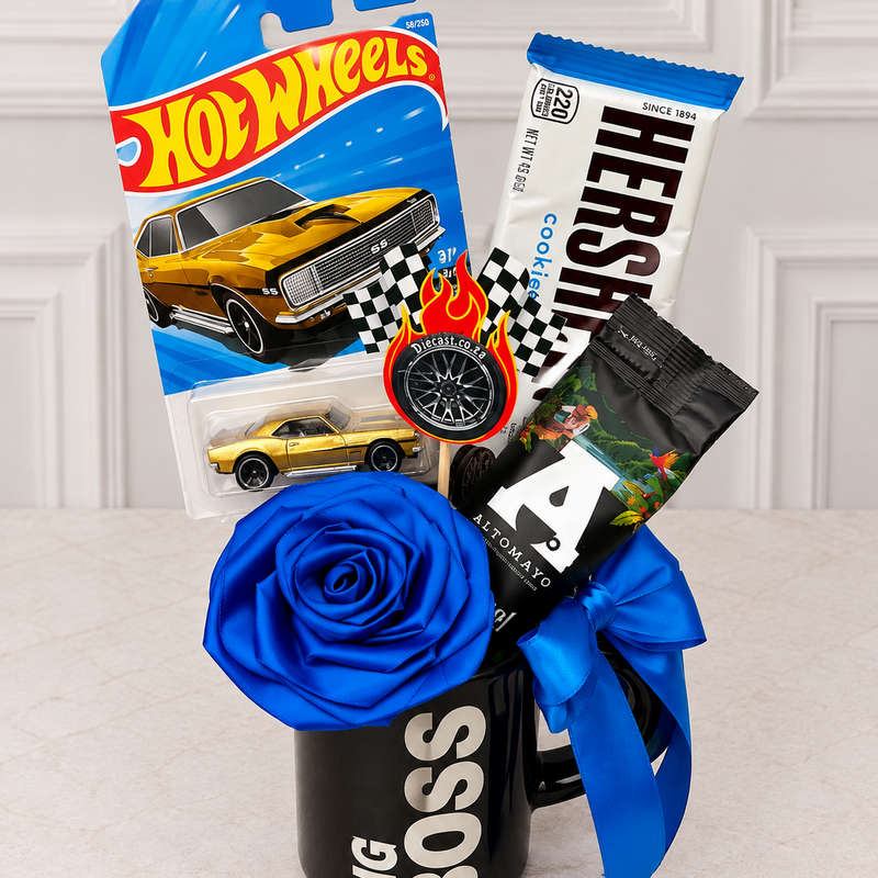 Taza Boss Hot Wheels