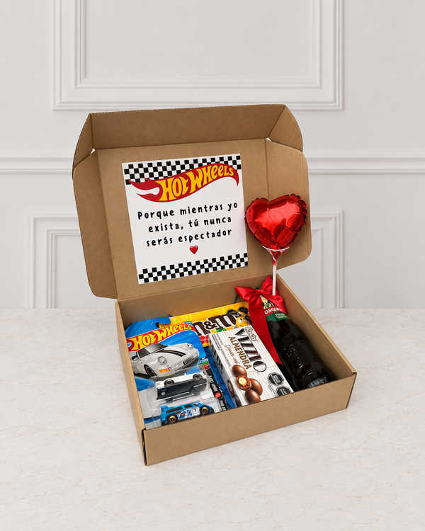 Box Amor Hot Wheels