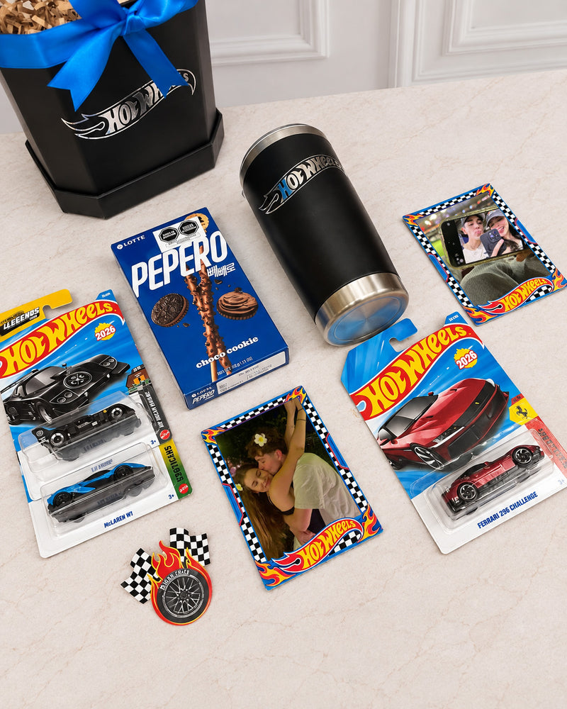 Box Feliz Día Hot Wheels