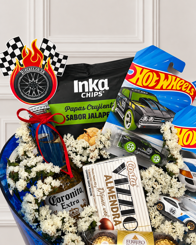 Box Jardín Hot Wheels