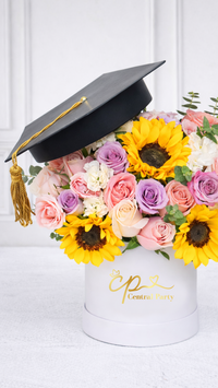 Box Floral Graduación y Girasoles