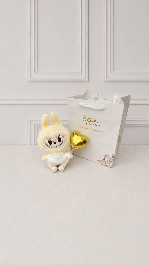 Peluche Labubu Amarillo