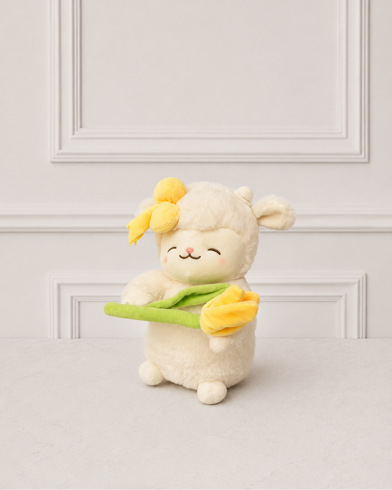 Peluche Corderito Amarillo