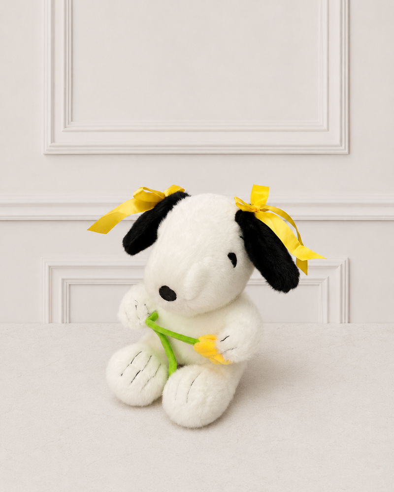 Peluche Snoopy Tulipan