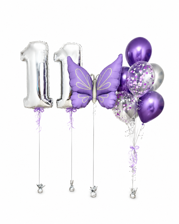 Mega Bouquet Mariposa Lila