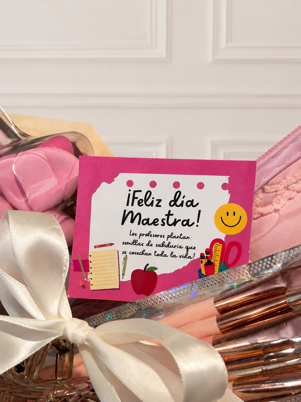 Box Corazón Profesora