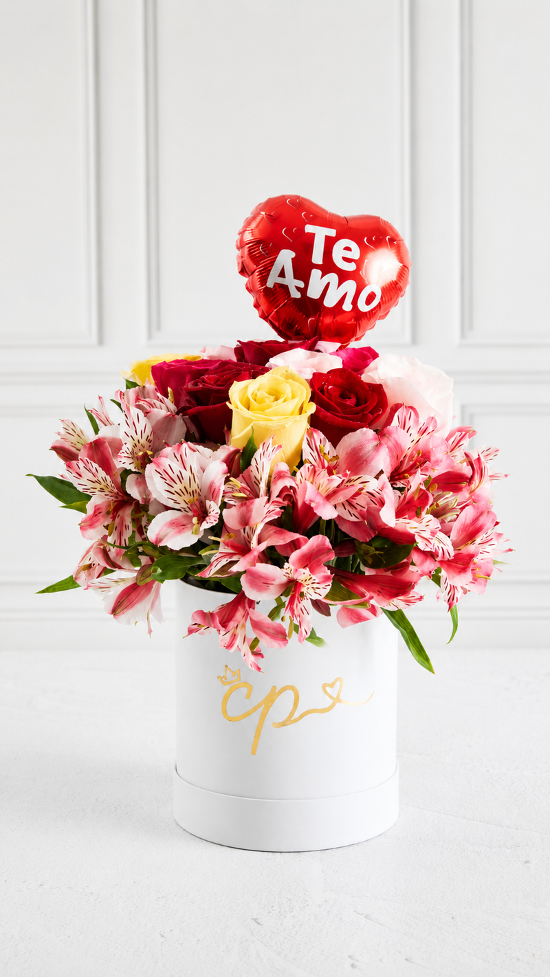Box 4 Rosas Colores
