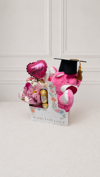 Box Flower Lotso Graduado Regalo Graduación