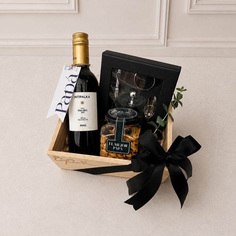 Box Vino Elegante Papá