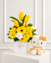 Pack Hello kitty y tulipanes