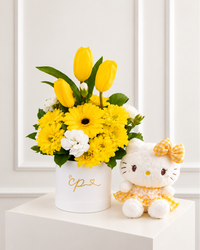 Pack Hello kitty y tulipanes
