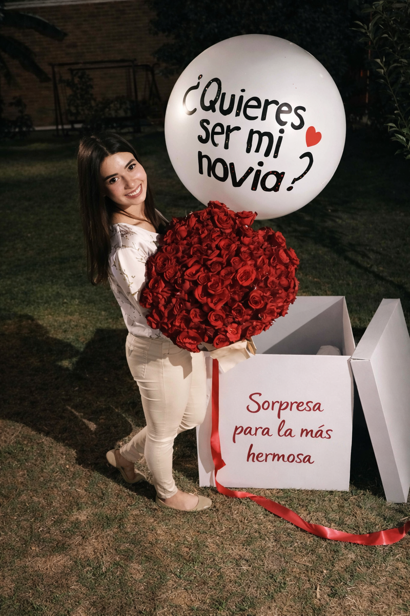 Caja Sorpresa Novia