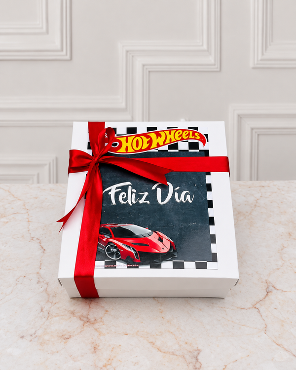 My Hotwheels Box Blanco