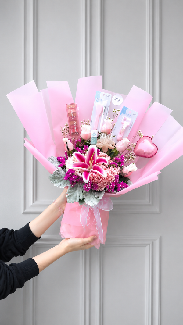 Ramo Floral Maquillaje