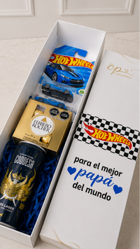 Box el Mejor Papá 2 Hotwheels