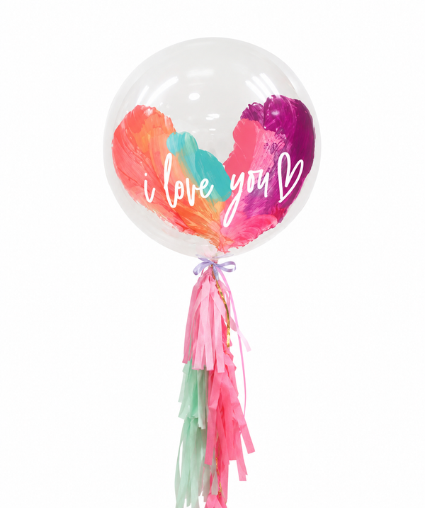Globo Burbuja Corazón