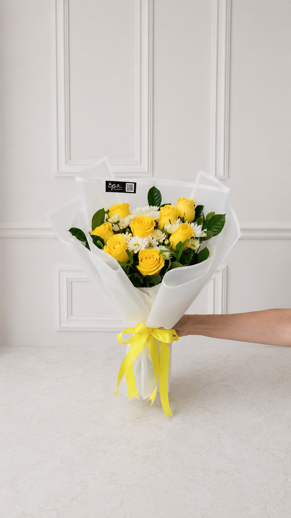 Ramo Rosas Amarillas Premium