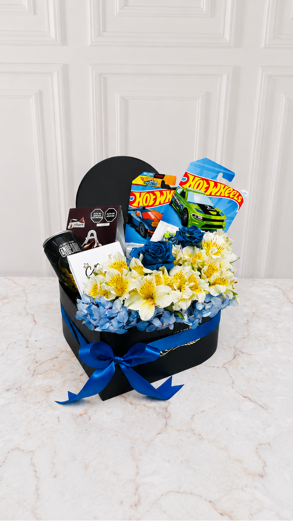 Box Corazón HotWheels