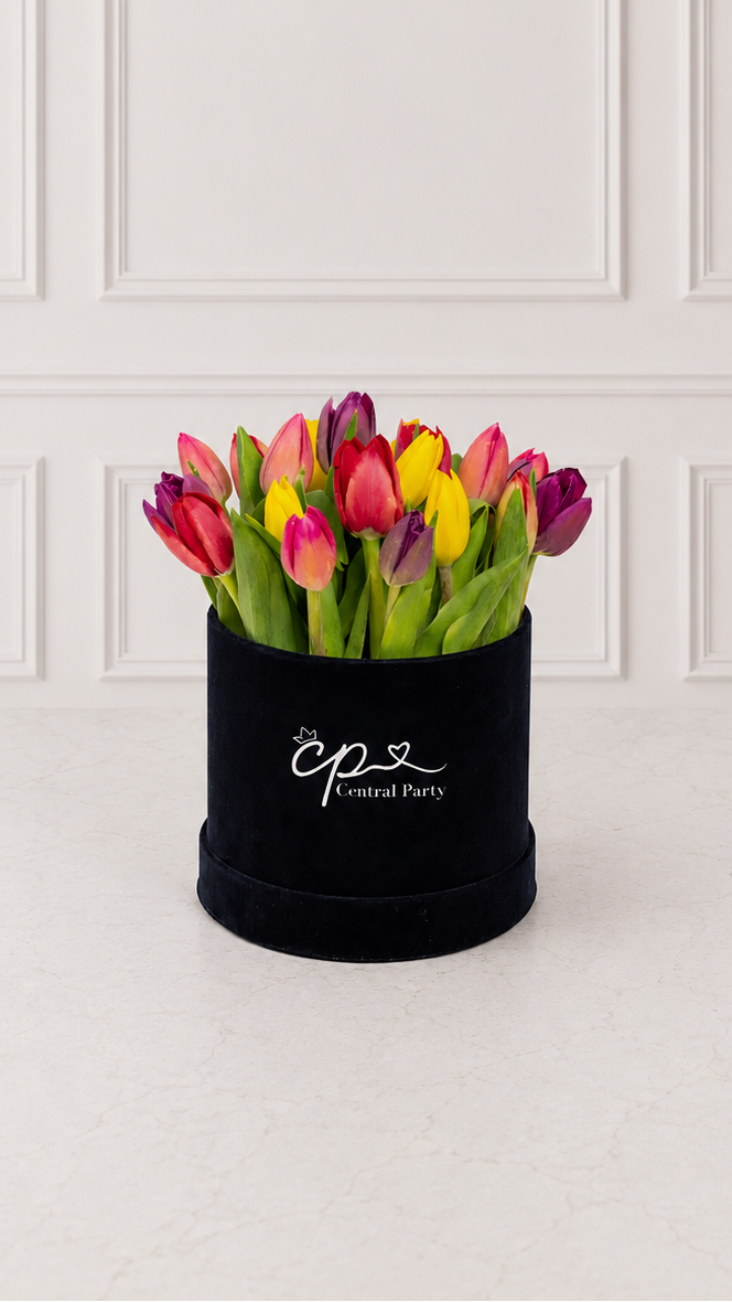Box Premium Tulipanes