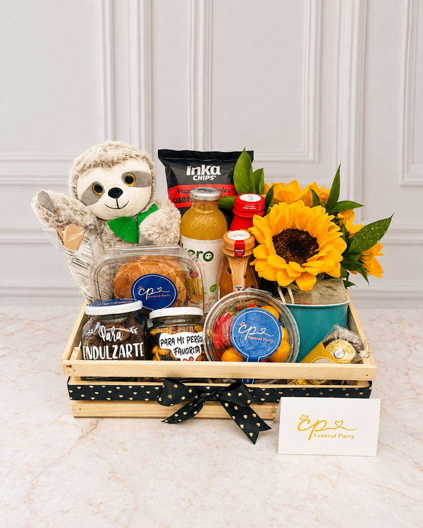 Súper Desayuno Peluche & Amor