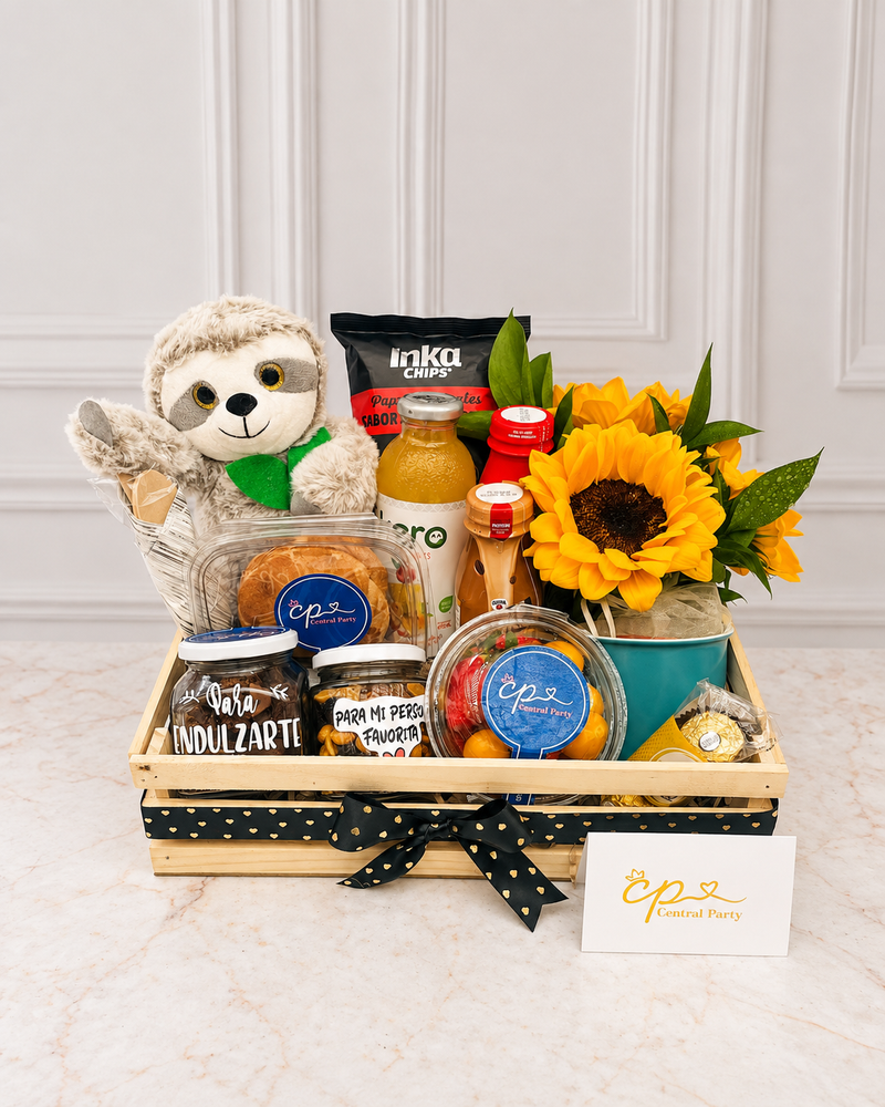 Súper Desayuno Peluche & Amor