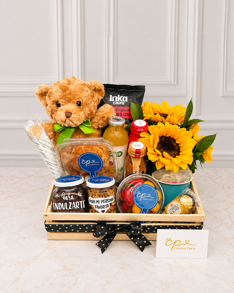 Súper Desayuno Peluche & Amor
